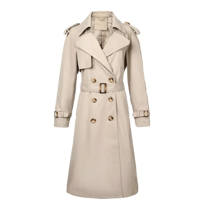 Sourcing Guide: Why the Double-Breasted Trench Coat with Belt is a Profitable Addition for Apparel Brands