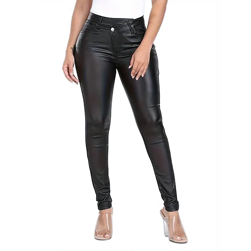 What Are the Key Differences Between Women PU Leather Pants and Genuine Leather Pants?